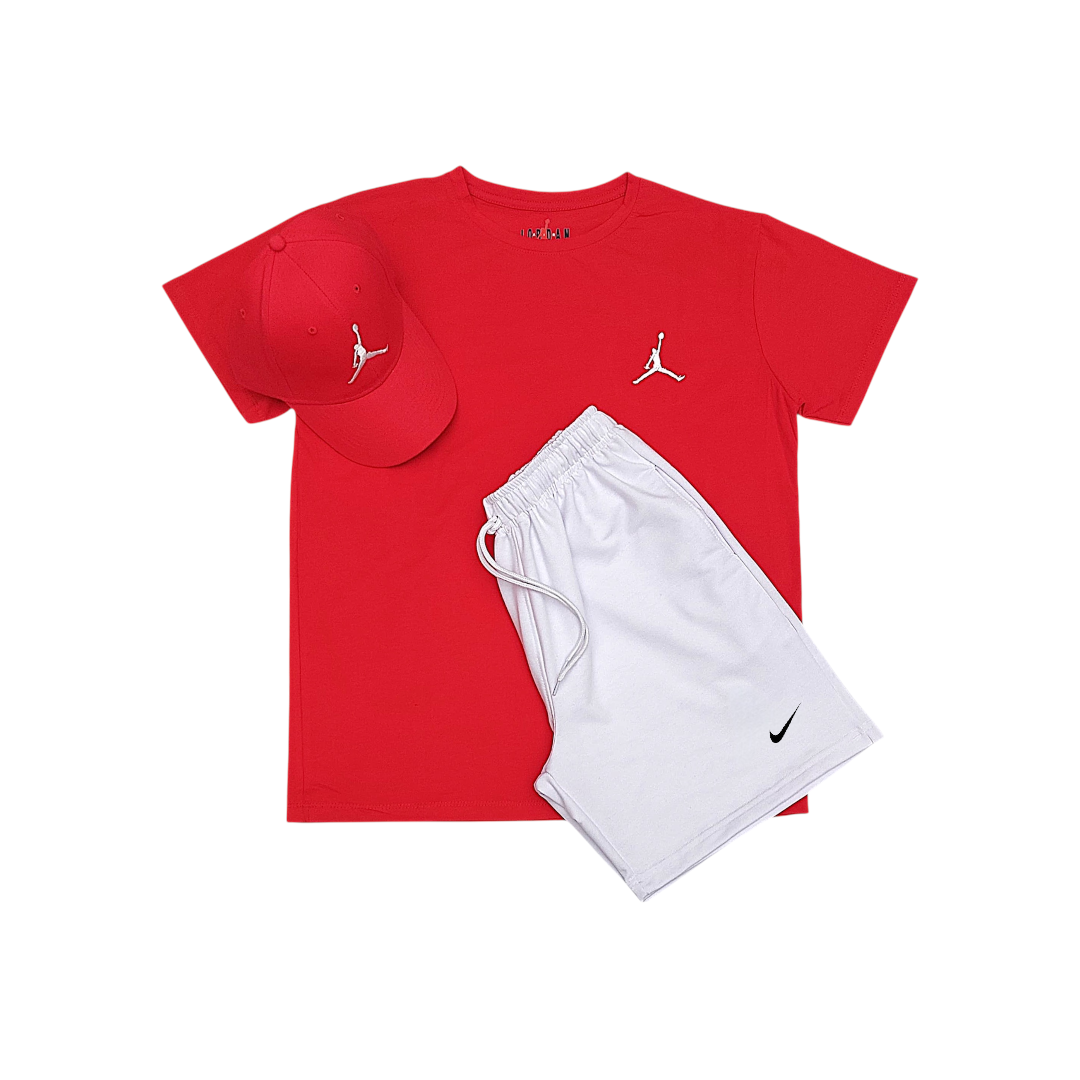 Camiseta + Pantaloneta + Gorra, Jordan (1648163)