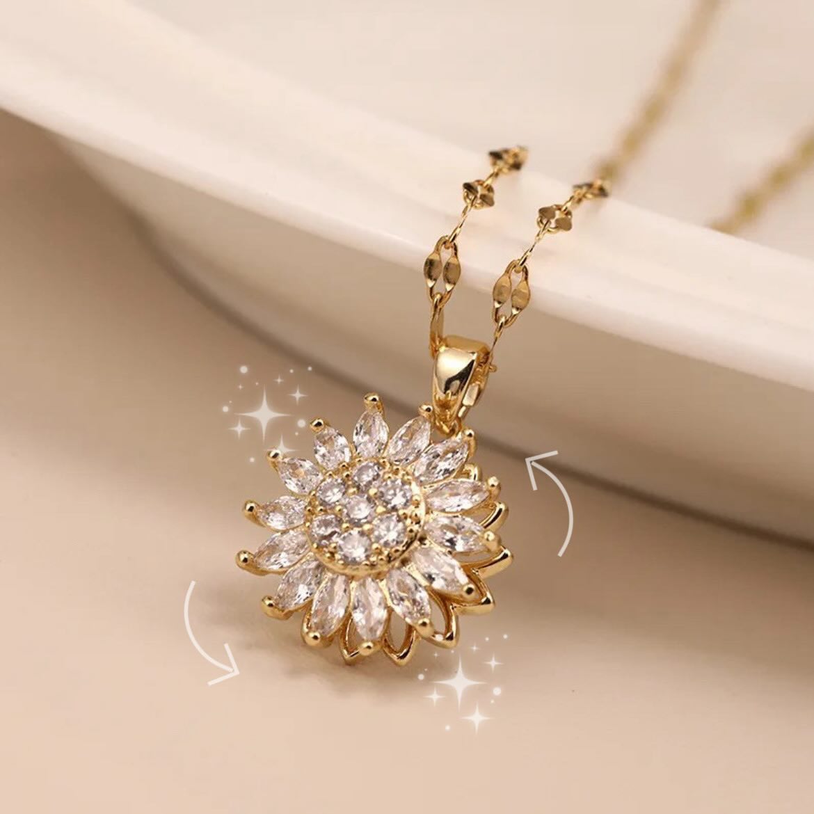 Collar Girasol Giratorio (1908869)